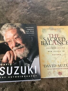 TWO David Suzuki Books